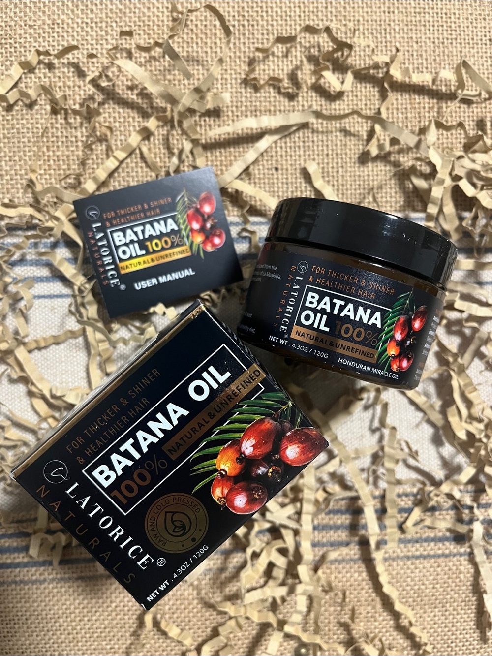 47. Batana Oil 100% –For Thicker, Shiner & Healthier Hair